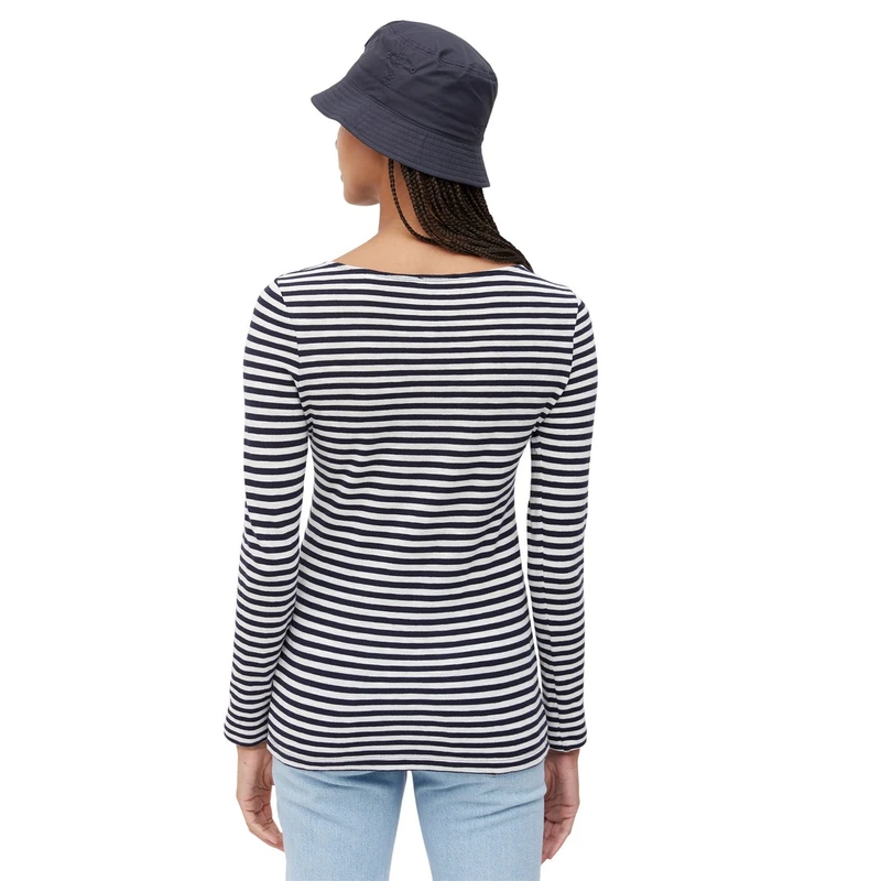 Dames Top B01219652597 Marc O'Polo BLAUW DESSIN