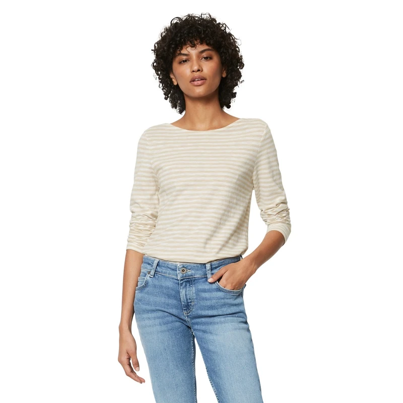 Dames Top B01219652597 Marc O'Polo WIT DESSIN