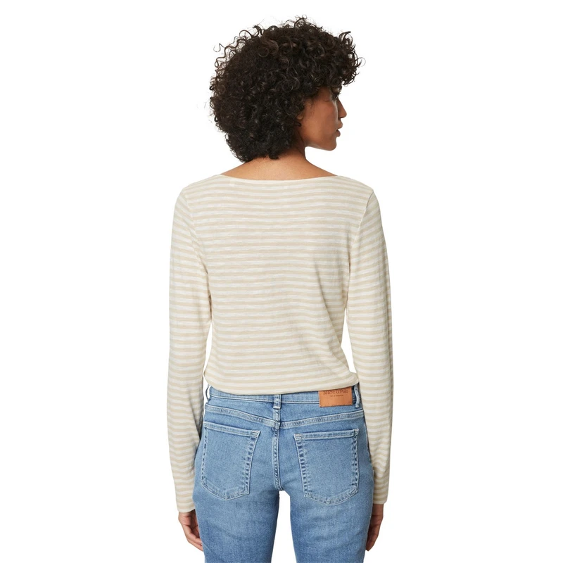 Dames Top B01219652597 Marc O'Polo WIT DESSIN