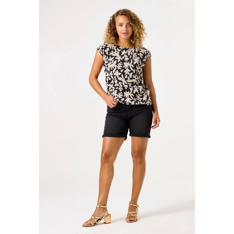 Dames Top B50007 Garcia ZWART