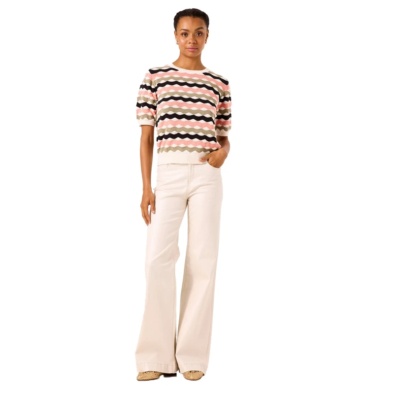 Dames Top B50047 Garcia Wit