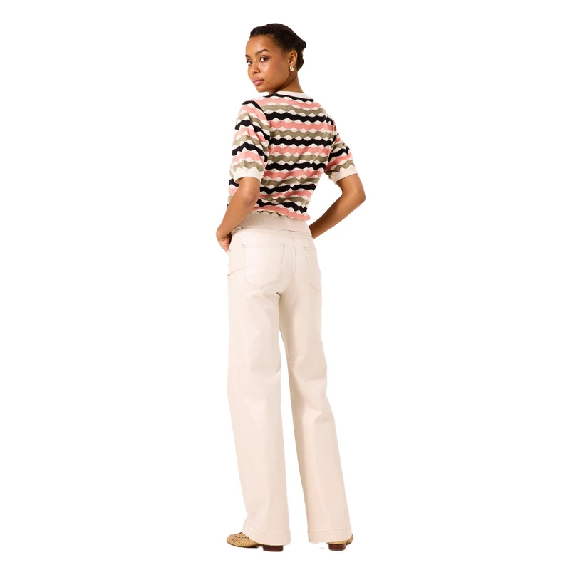 Dames Top B50047 Garcia Wit
