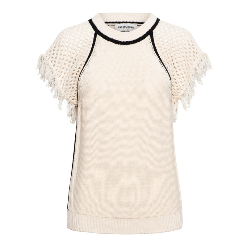 Dames Top BAANI &CO Woman ECRU