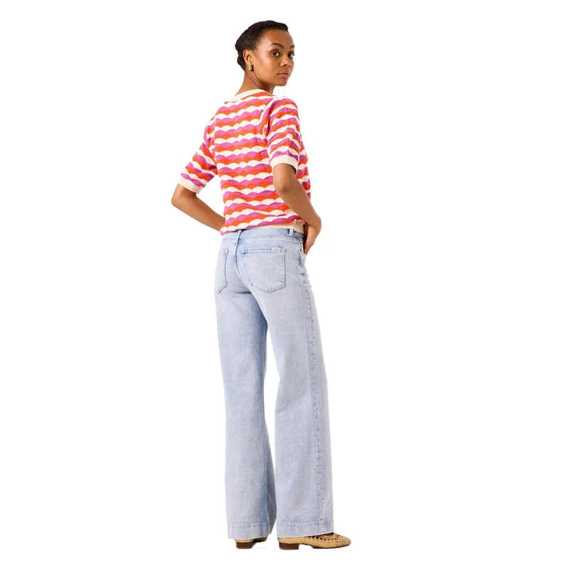 Dames Top C50245 Garcia Wit