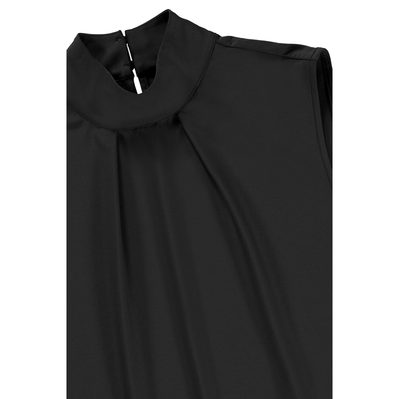 Dames Top CL24-13805 Claudia by Claudia Strater ZWART