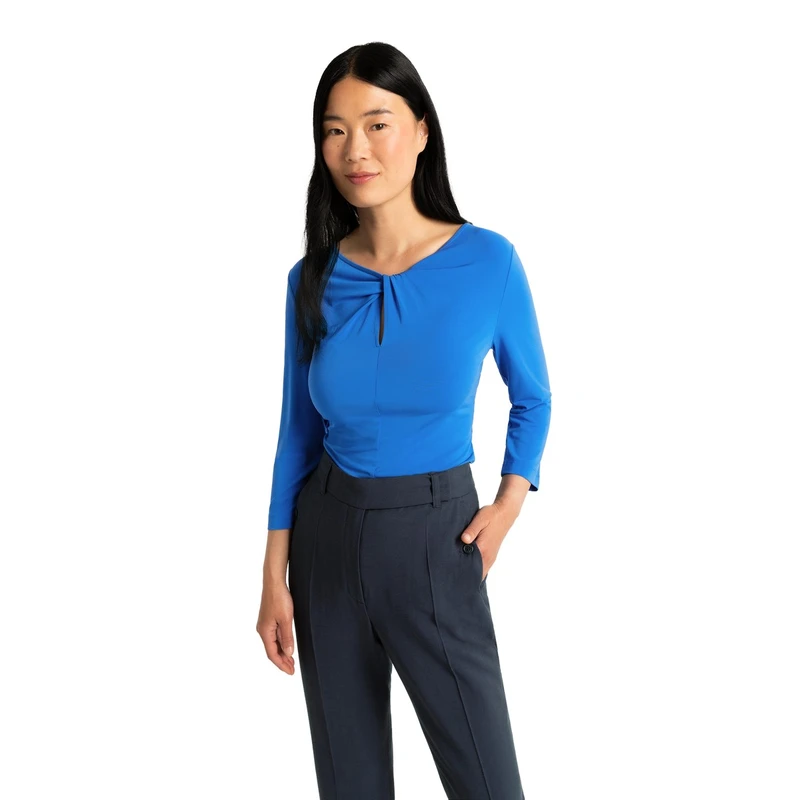 Dames Top CS23-13572 Claudia Strater ROYAL BLUE