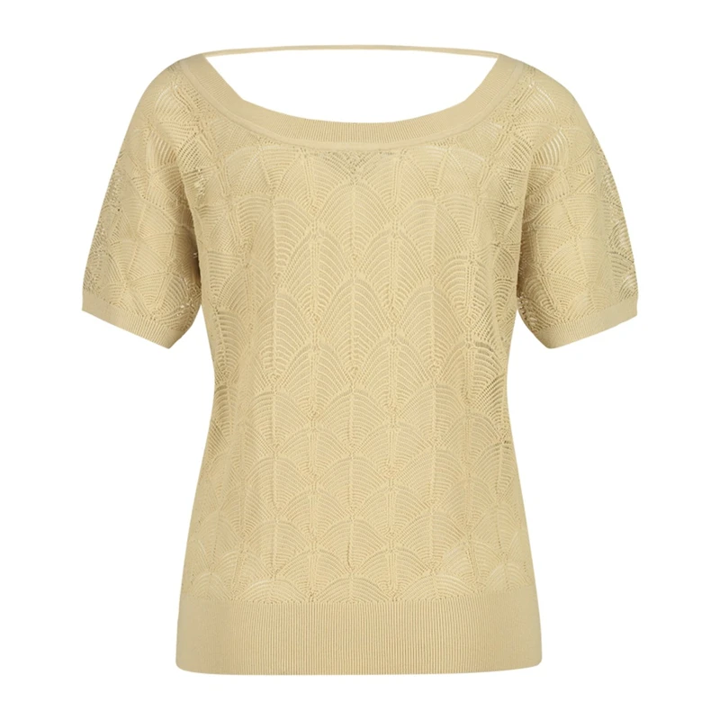 Dames Top CS24-11525 Claudia Strater BEIGE
