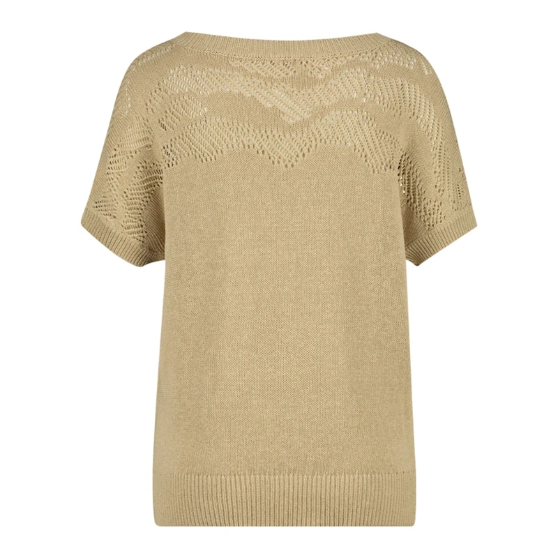 Dames Top CS24-11536 Claudia Strater BEIGE