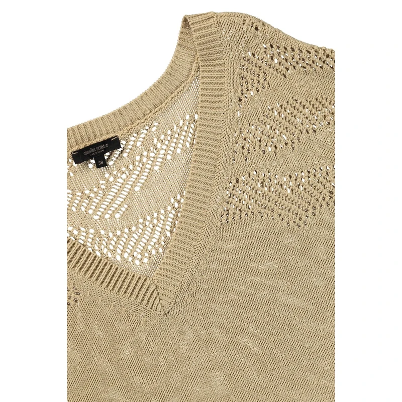 Dames Top CS24-11536 Claudia Strater BEIGE