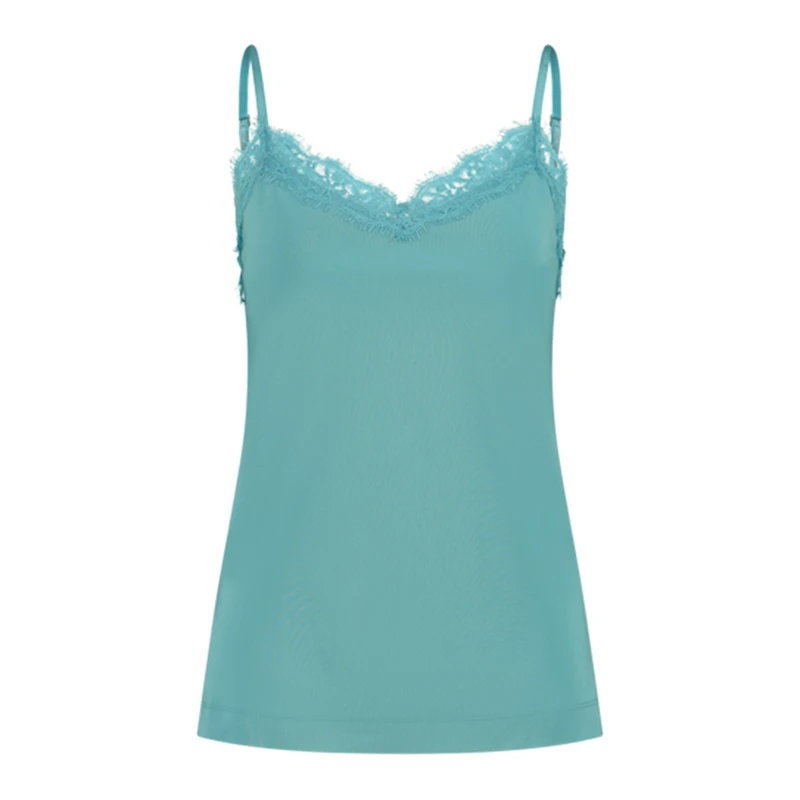 Dames Top CS24-13502 Claudia Strater BLEU