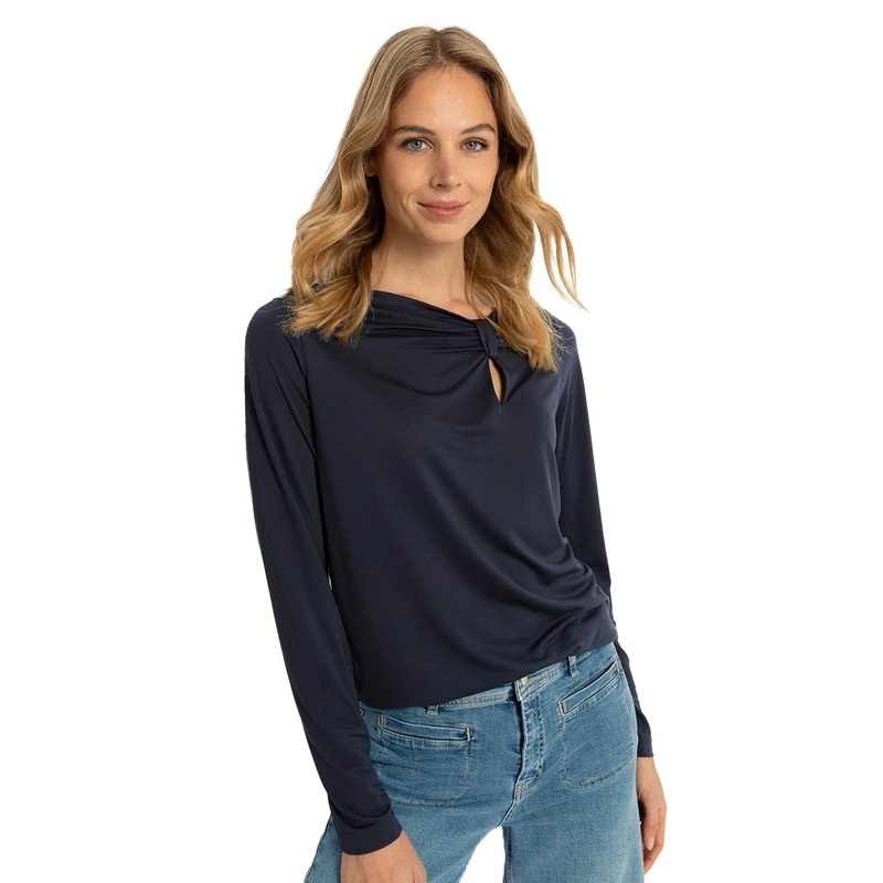 Dames Top CS25-13506 Claudia by Claudia Strater NAVY