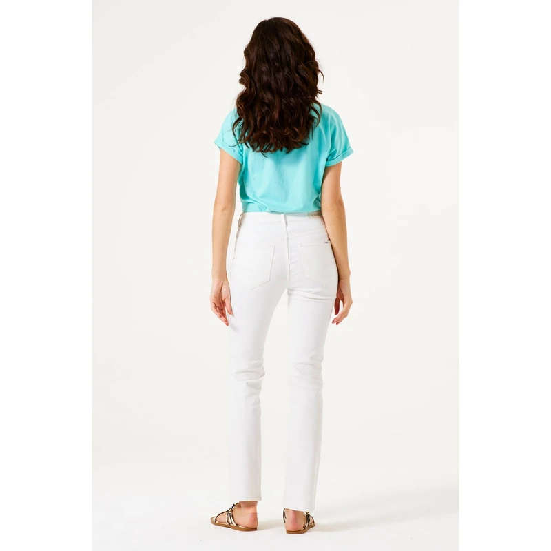 Dames Top D50001 Garcia BLEACHED BLUE DENIM