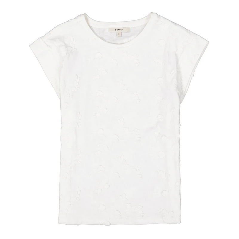 Dames Top D50008 Garcia OFF-WHITE