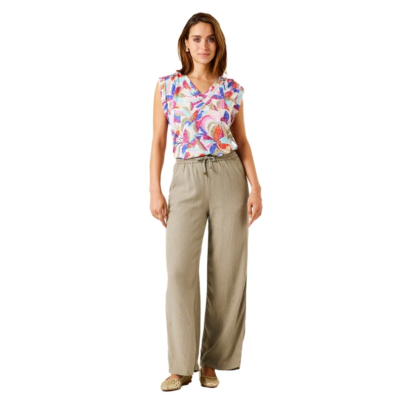 Dames Top D50013 Garcia BLEU