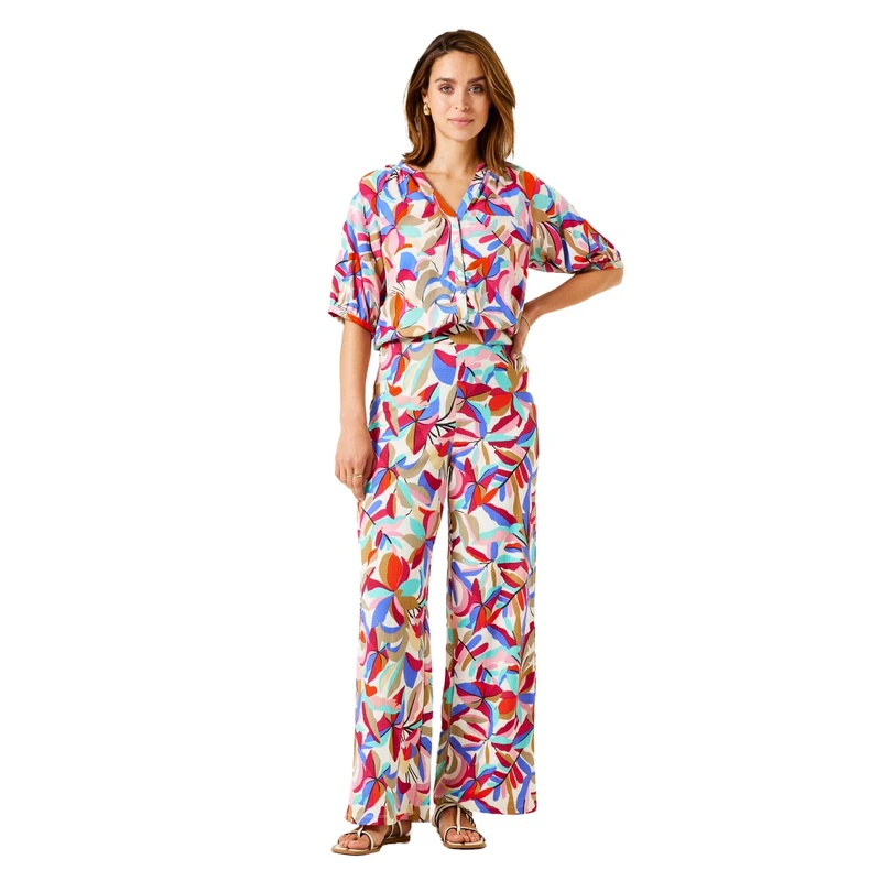 Dames Top D50032 Garcia BLEU