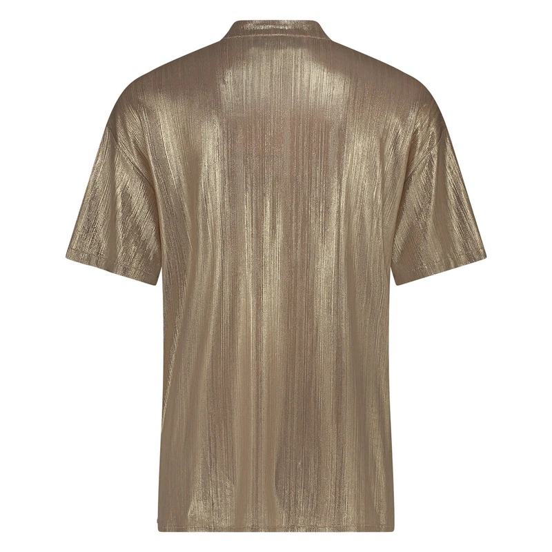Dames Top Delphinia Shiny Nukus GOUD