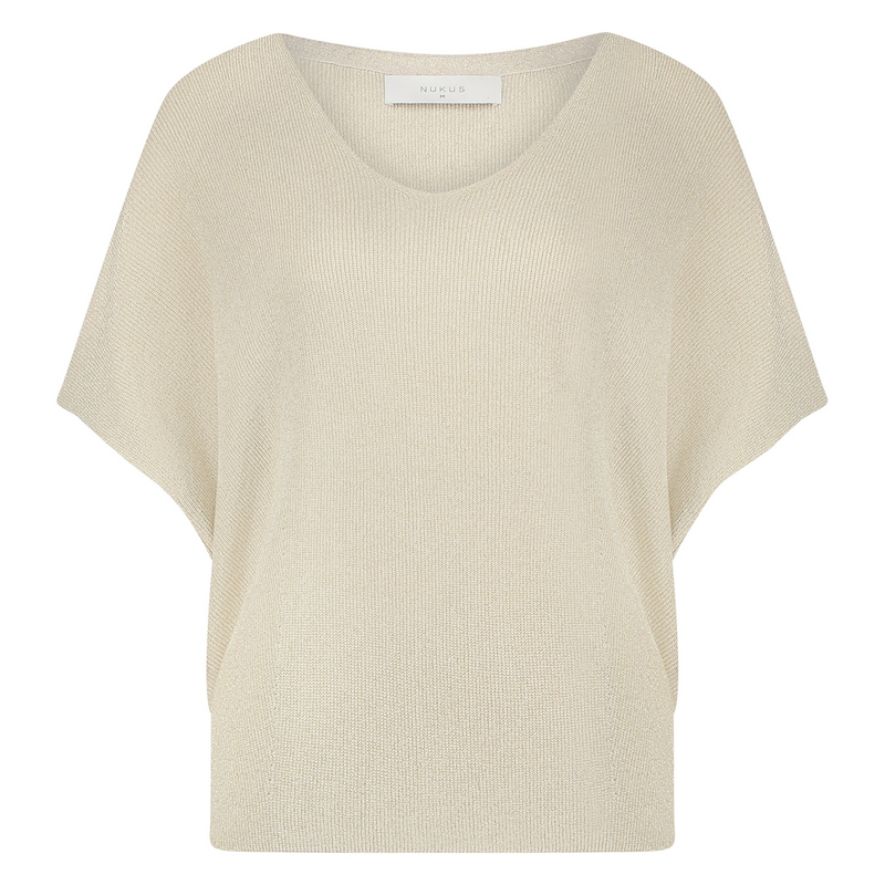 Dames Top Dina Nukus OFF-WHITE