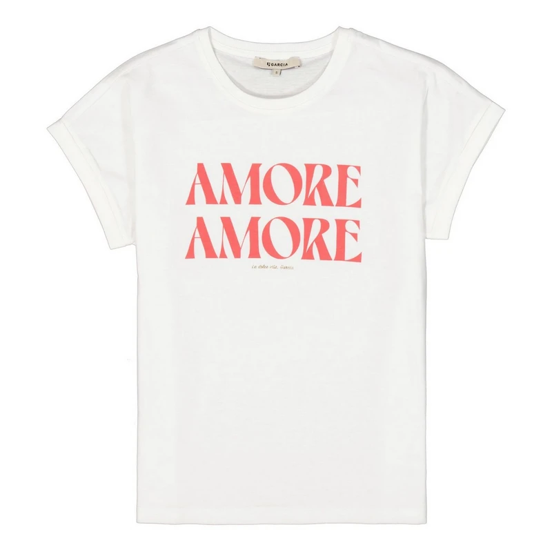 Dames Top E50201 Garcia OFF-WHITE