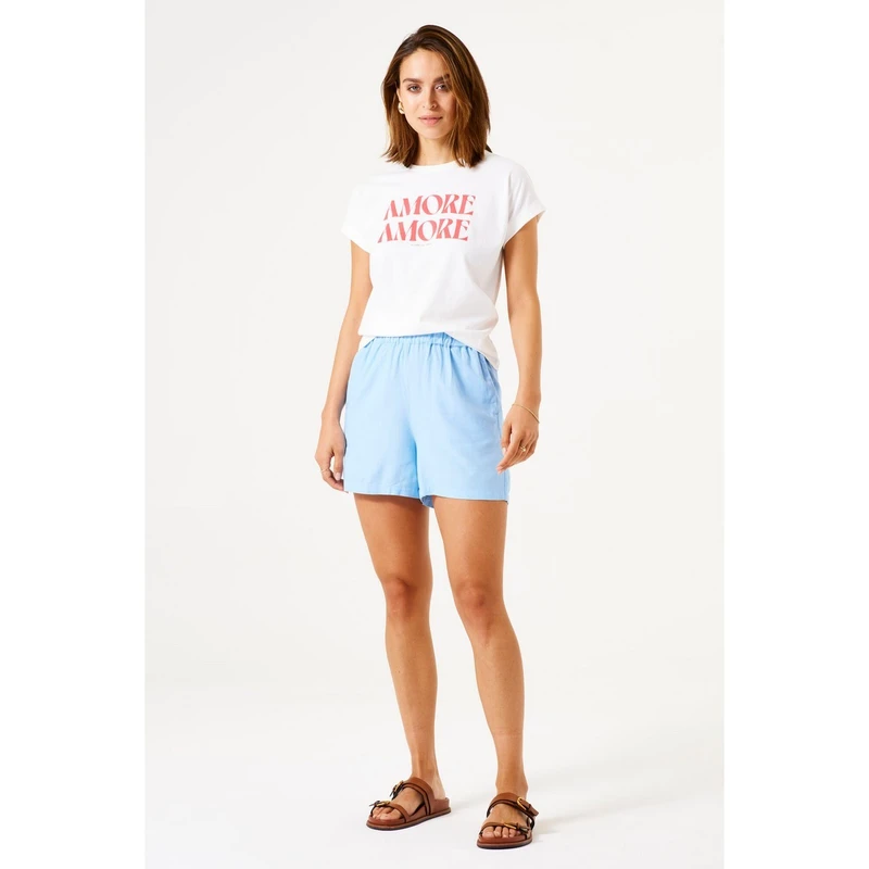 Dames Top E50201 Garcia OFF-WHITE