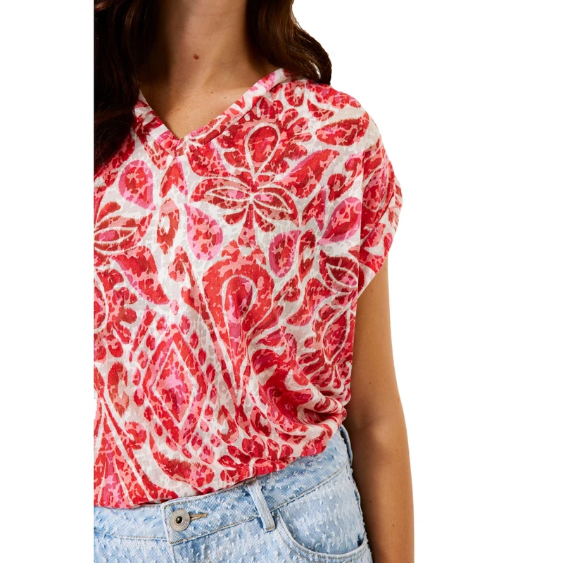 Dames Top E50207 Garcia ROOD
