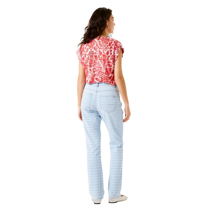 Dames Top E50207 Garcia ROOD