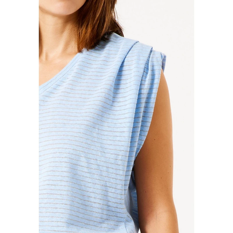Dames Top E50208 Garcia BLEU
