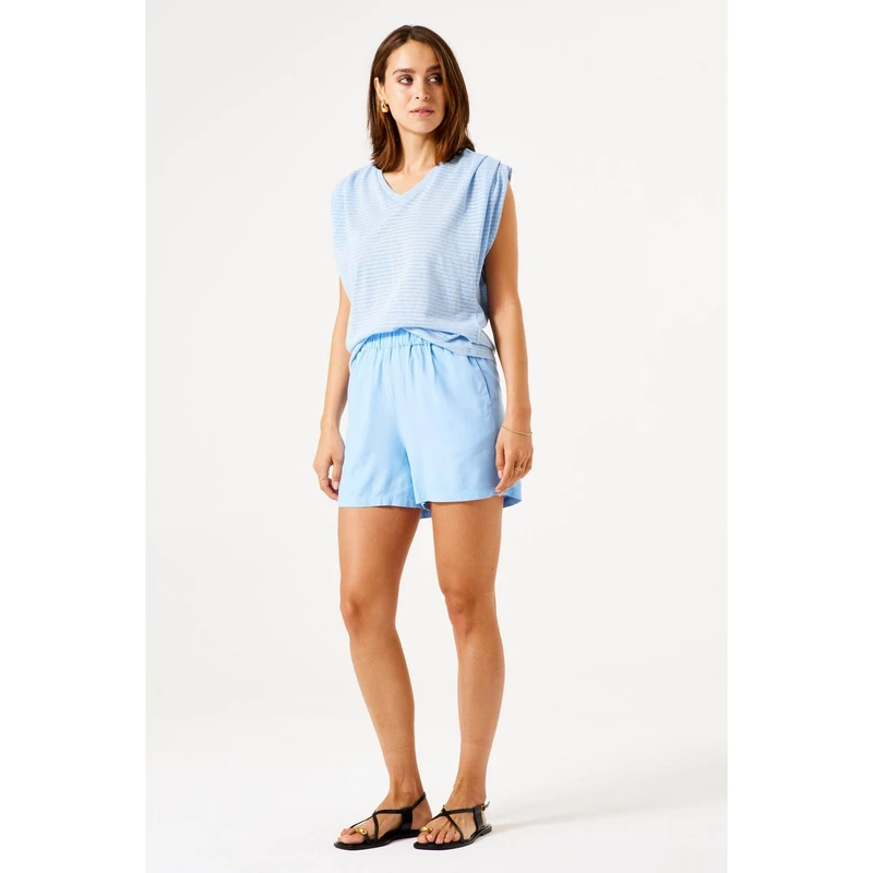 Dames Top E50208 Garcia BLEU