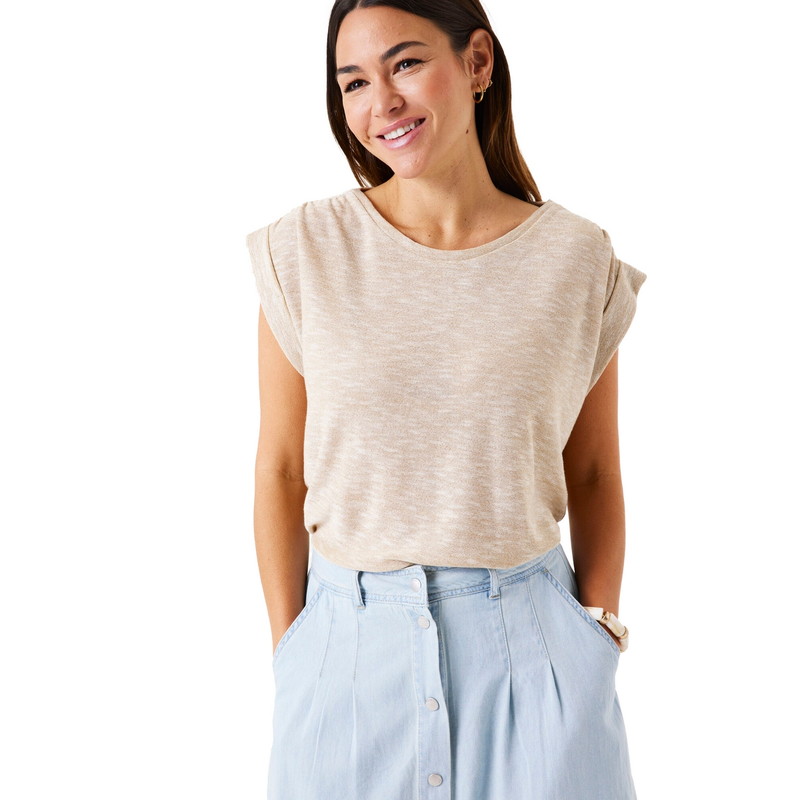Dames Top E50209 Garcia BEIGE
