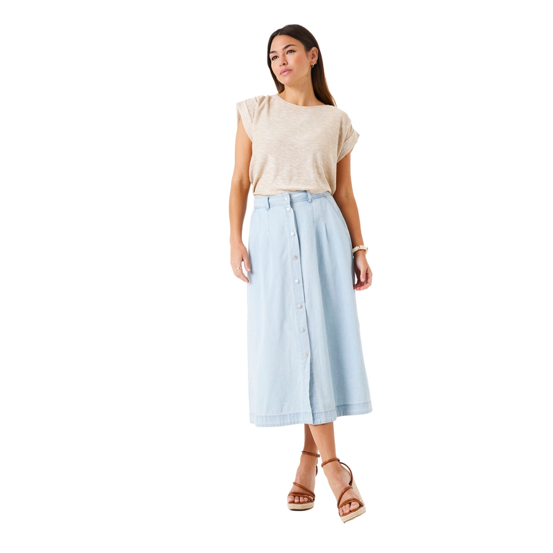 Dames Top E50209 Garcia BEIGE