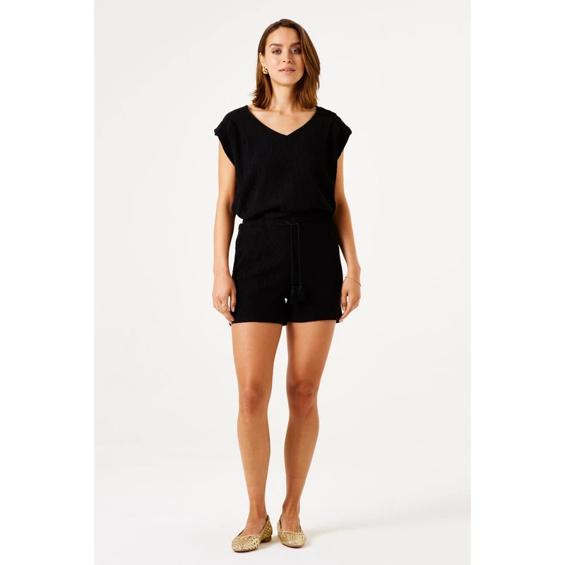 Dames Top E50214 Garcia ZWART