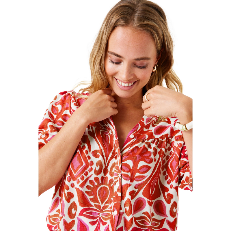 Dames Top E50230 Garcia ROOD