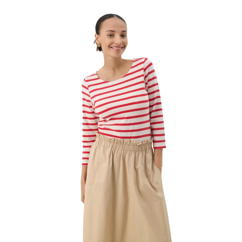 Dames Top Emel Part Two ROOD DESSIN