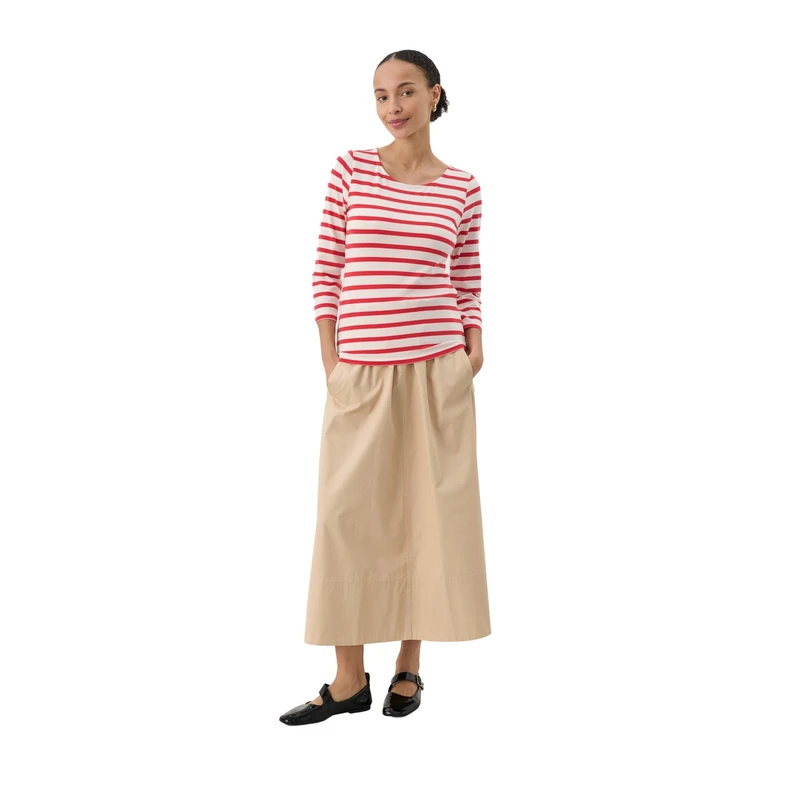Dames Top Emel Part Two ROOD DESSIN