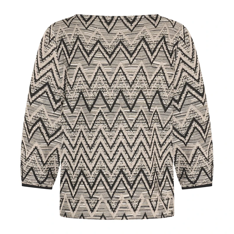 Dames Top EX13-25064 Expresso ZWART