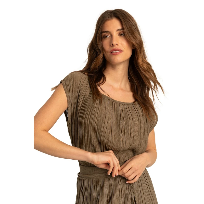 Dames Top EX13-25284 Expresso MIDDEN BRUIN