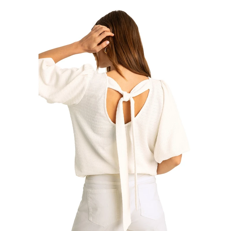 Dames Top EX13-25408 Expresso Wit