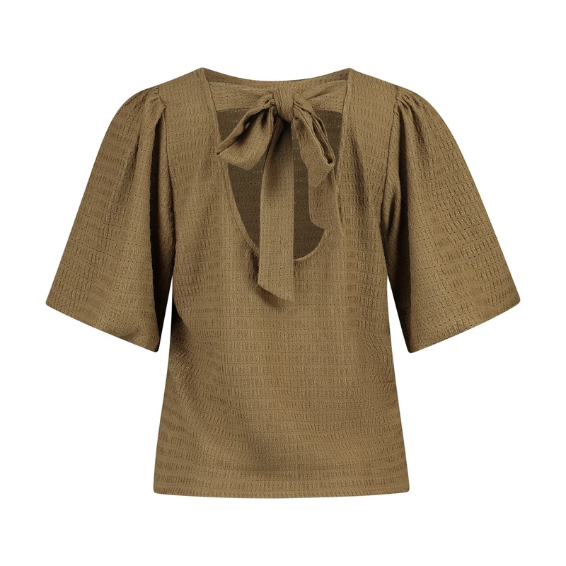 Dames Top EX13-25408 Expresso MIDDEN BRUIN