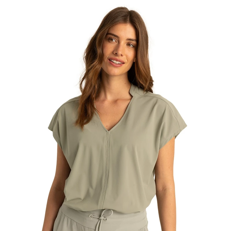 Dames Top EX13-25521 Expresso OLIJF