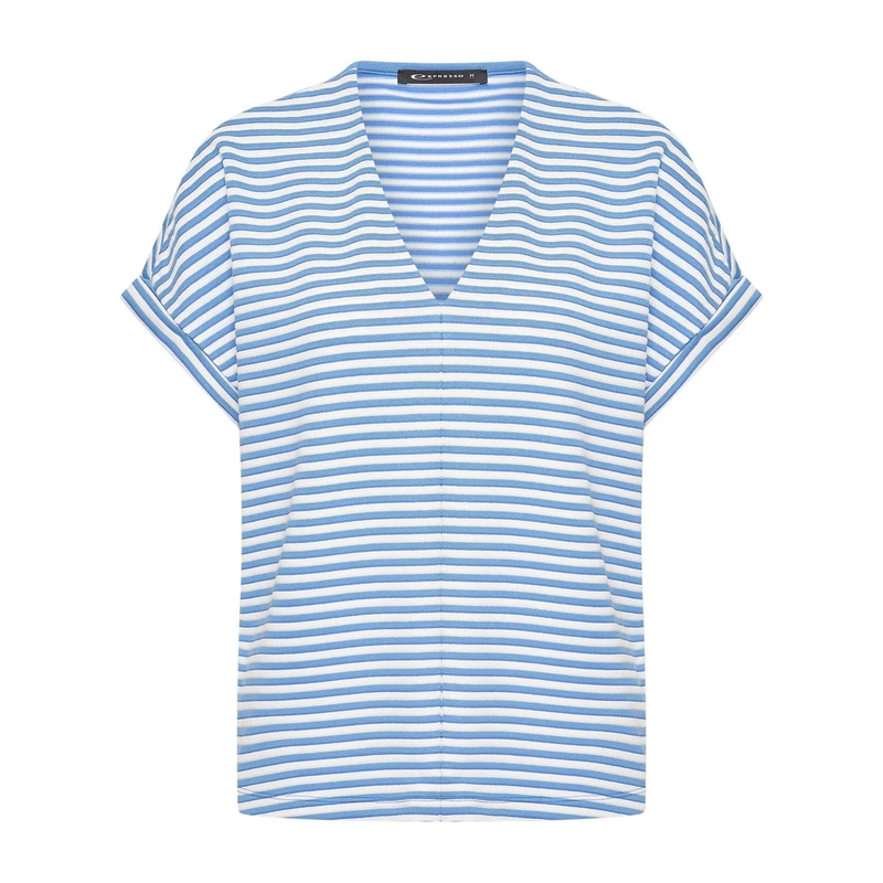 Dames Top EX13-25568 Expresso MIDDEN BLAUW