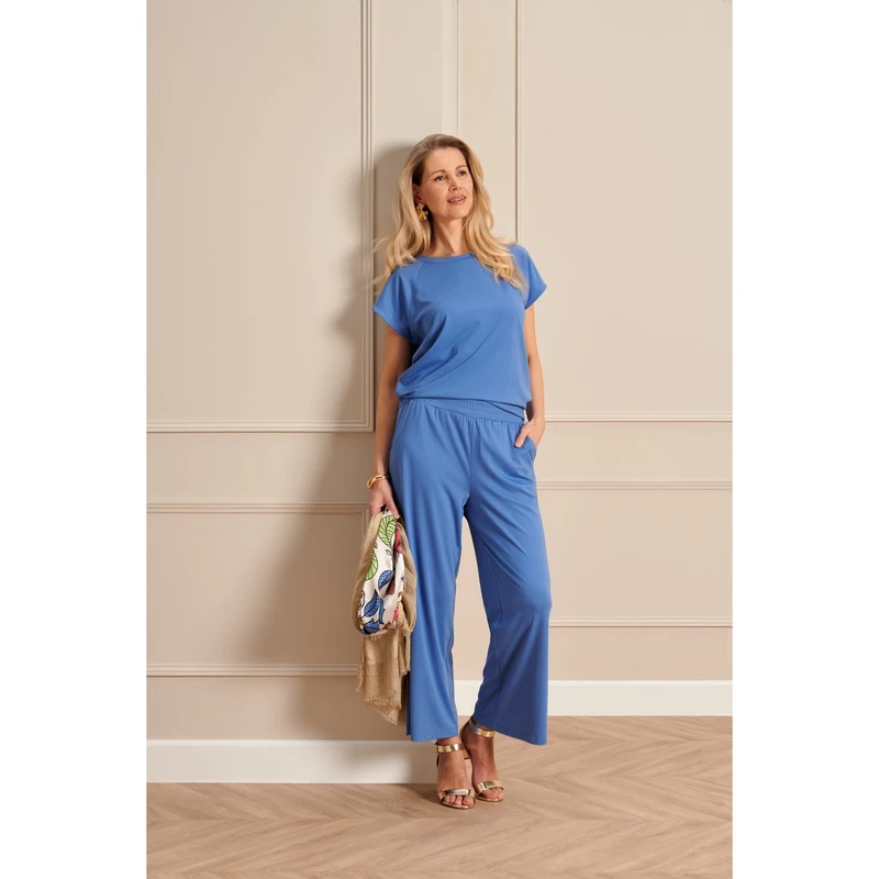 Dames Top EX13-25658 Expresso MIDDEN BLAUW