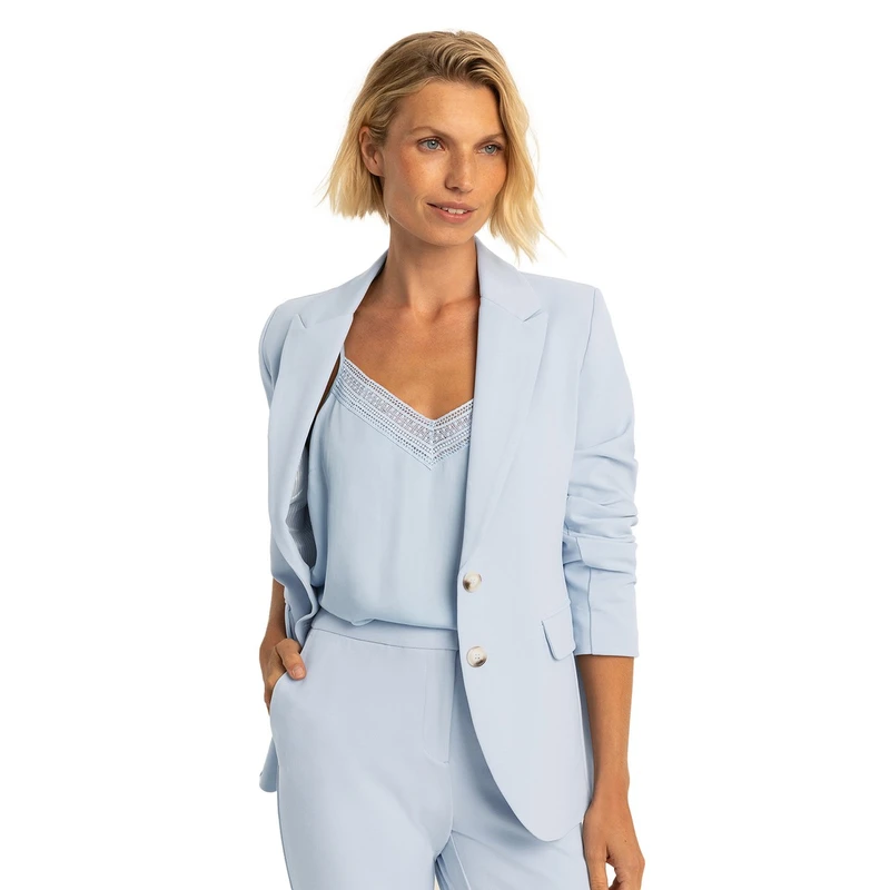 Dames Top EX14-25184 Expresso BLEU