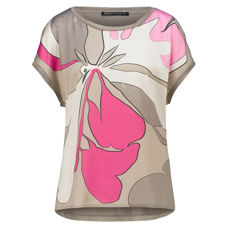 Dames Top EX23-13013 Expresso TAUPE