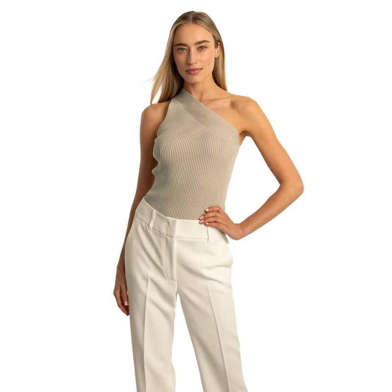 Dames Top EX24-11018 Expresso TAUPE