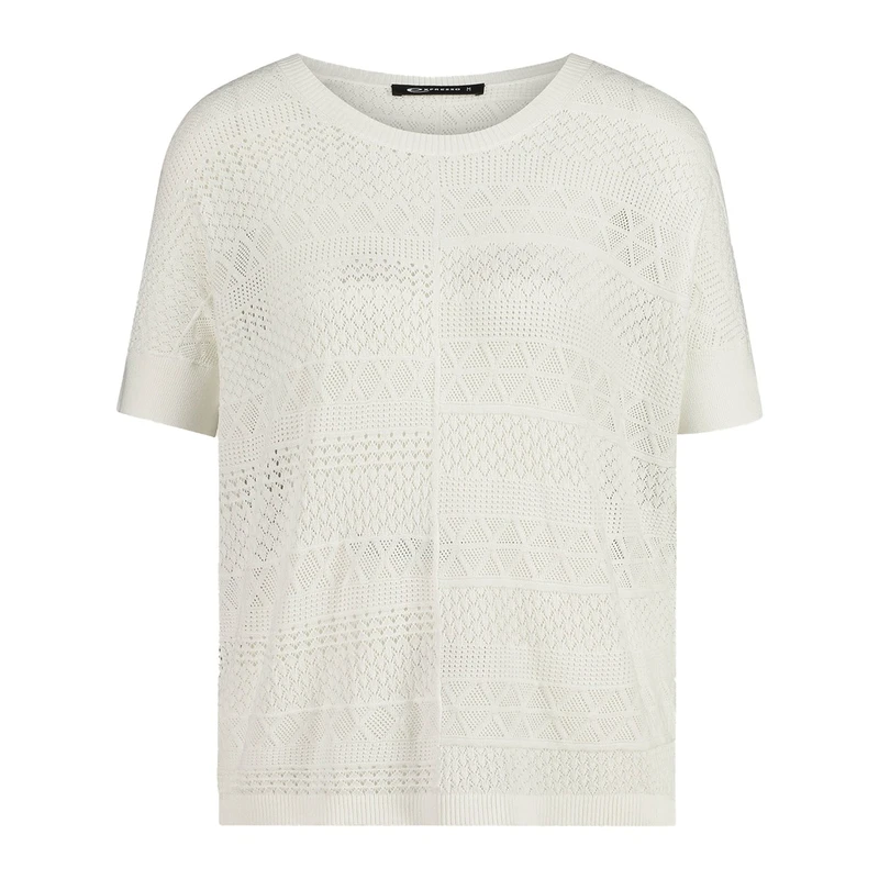 Dames Top EX24-11024 Expresso OFF-WHITE