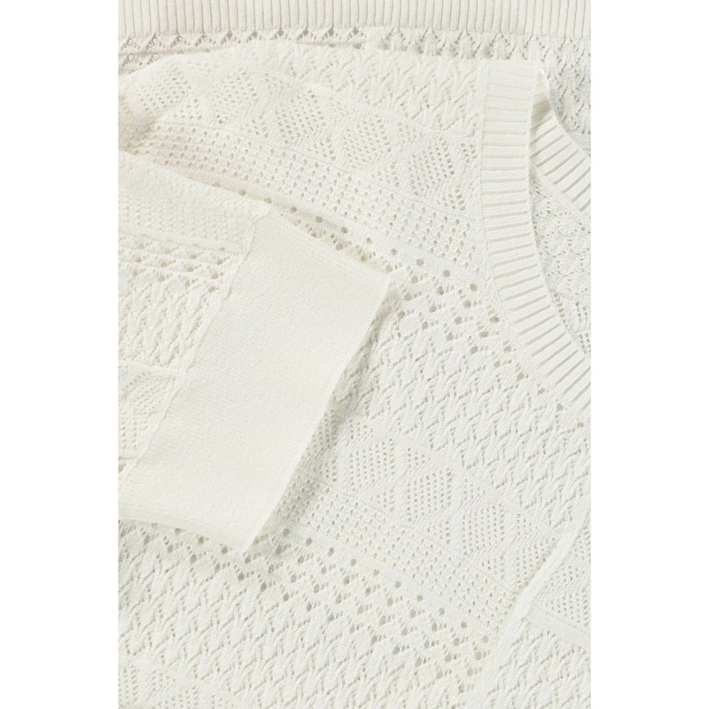 Dames Top EX24-11024 Expresso OFF-WHITE