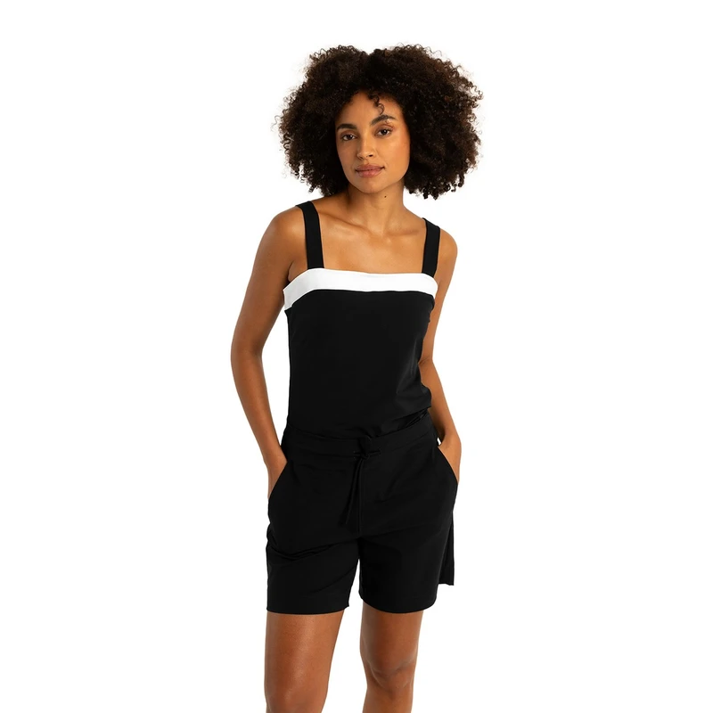 Dames Top EX24-13041 Expresso ZWART