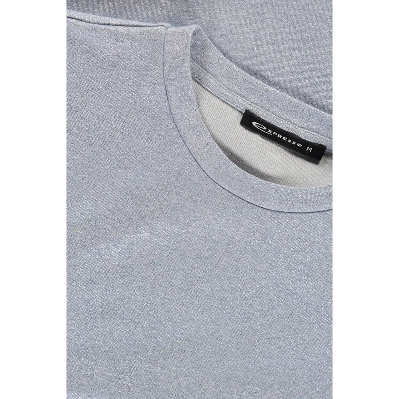Dames Top EX24-13055 Expresso BLEU