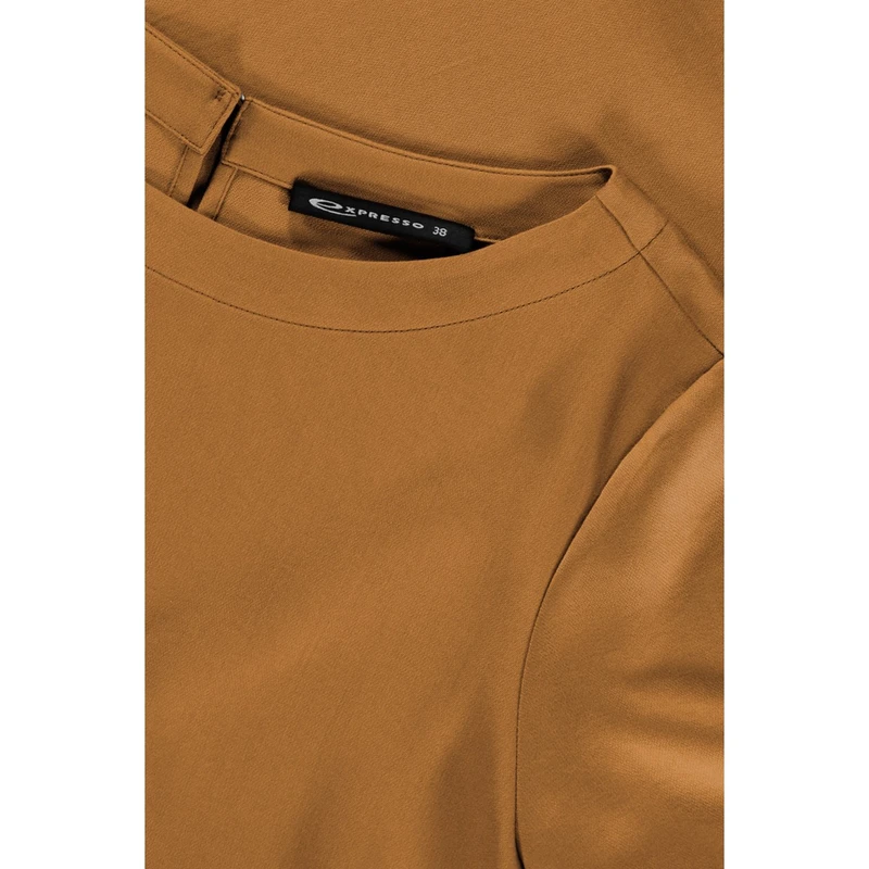 Dames Top EX24-14007 Expresso MIDDEN BRUIN