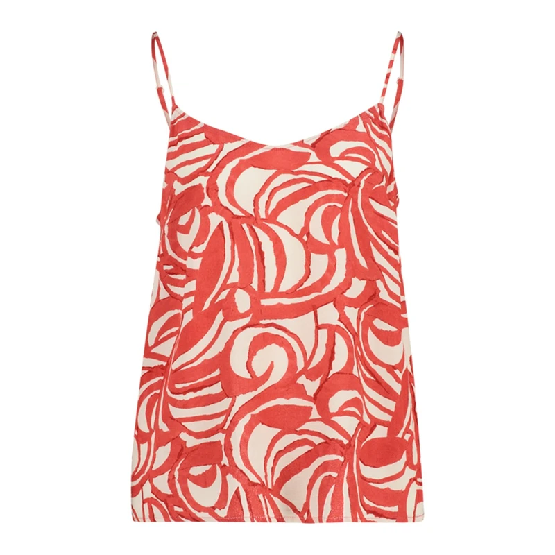 Dames Top EX24-14033 Expresso ROOD