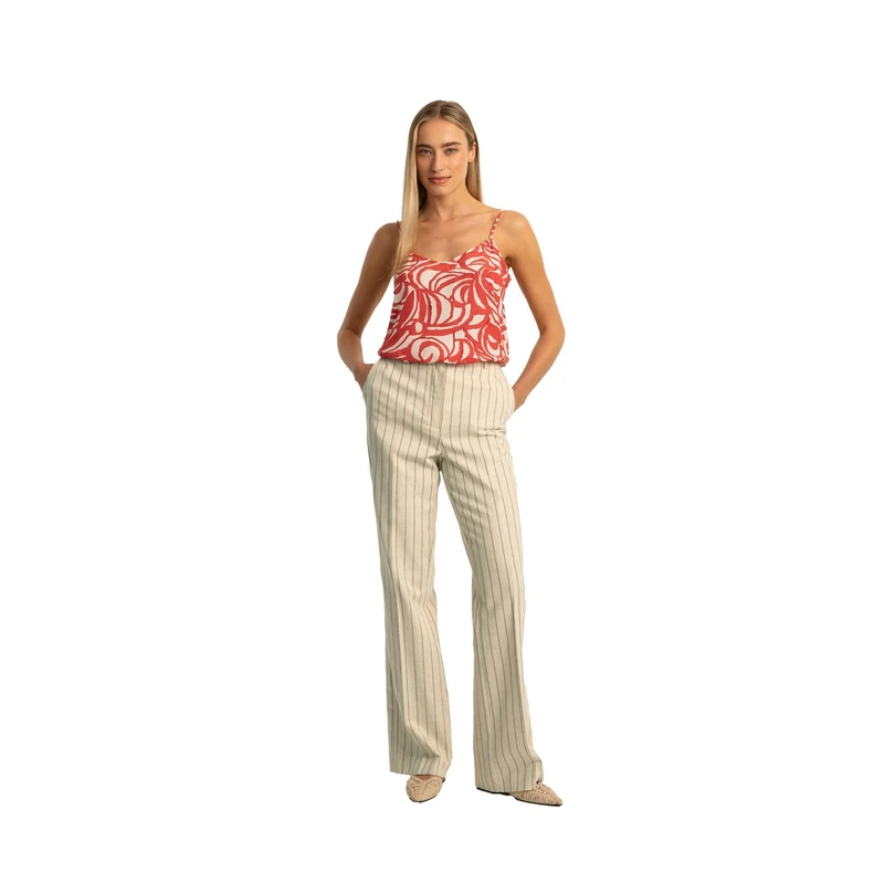Dames Top EX24-14033 Expresso ROOD